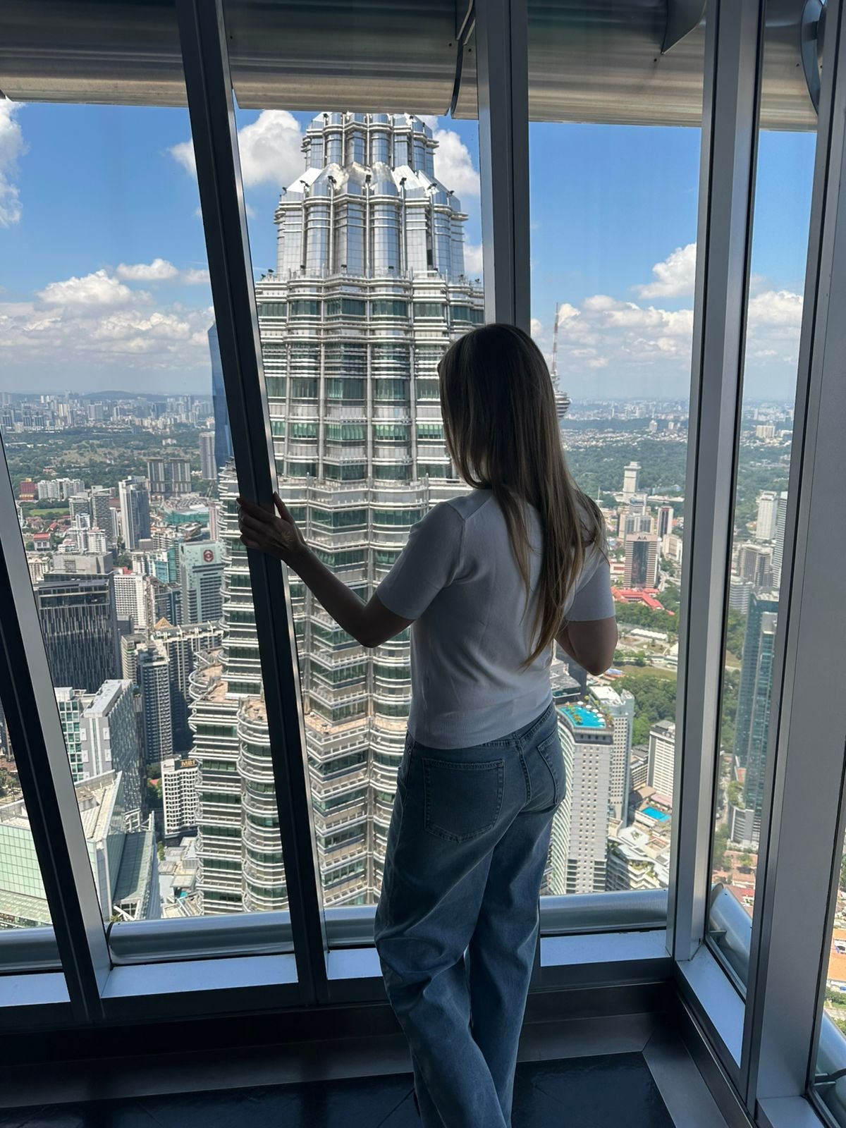 At the top of Petronas Towers.
