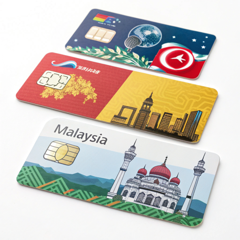 Malaysian sim cards.