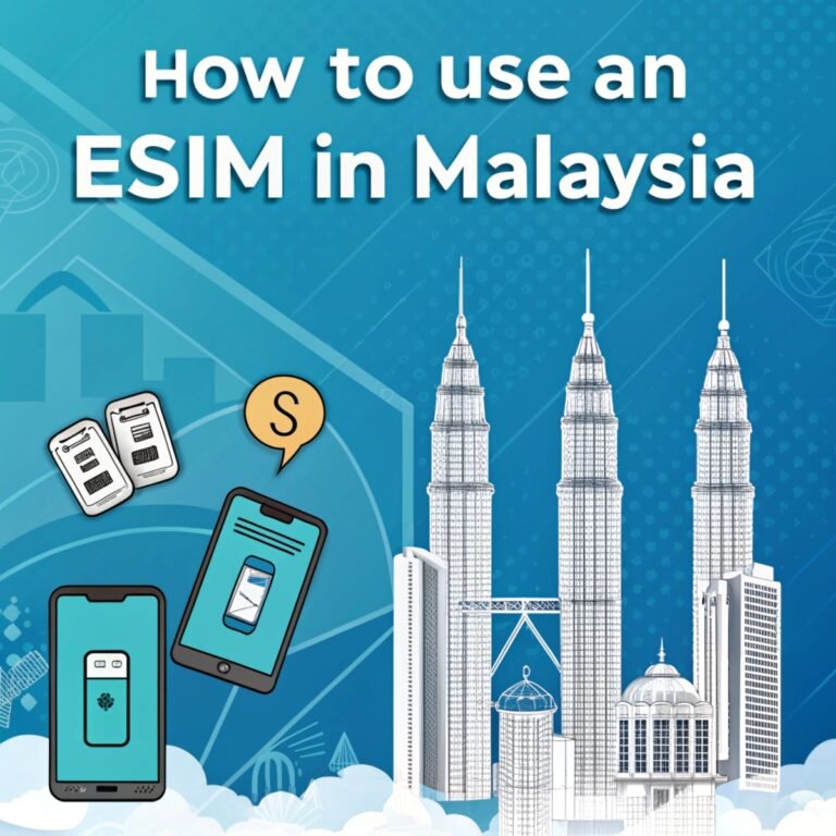 How to Use an eSIM in Malaysia banner.